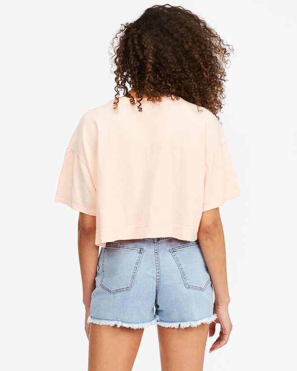 Billabong Only Today Grafická T-Shirt Just Peachy | EJBUFQ-216