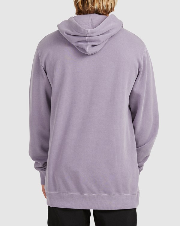 Billabong Overdyed Pop Pullover Hoodie Fialové | VNKREW-397