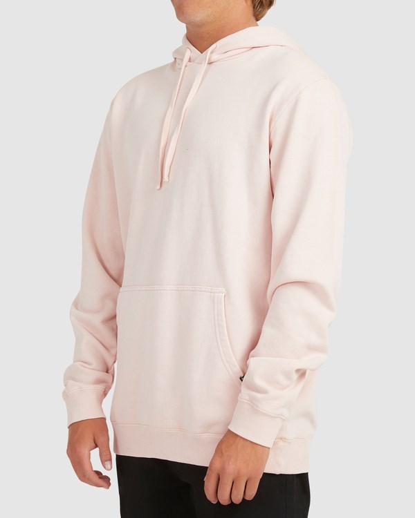 Billabong Overdyed Pop Pullover Hoodie Růžové | ZGPOFX-390