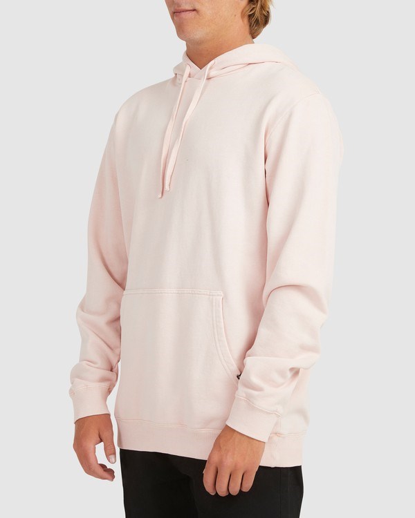 Billabong Overdyed Pop Pullover Hoodie Růžové | ZGPOFX-390