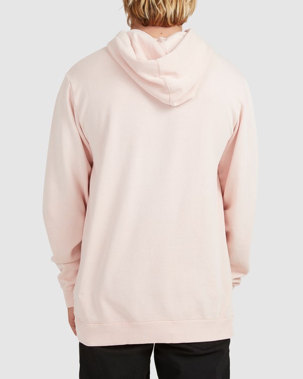 Billabong Overdyed Pop Pullover Hoodie Růžové | ZGPOFX-390