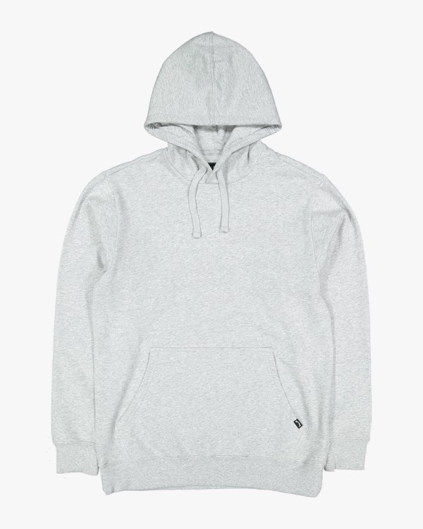Billabong Overdyed Pop Pullover Hoodie Světle Šedé | LZJKDC-517