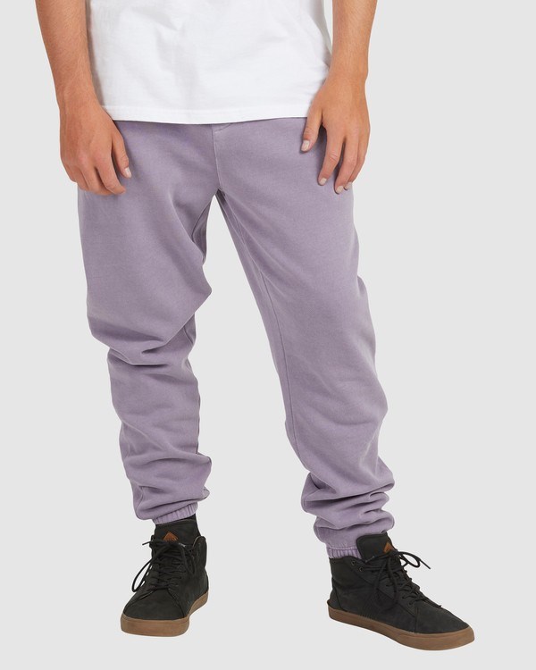 Billabong Overdyed Sweatpants Fialové | BCNMRD-348