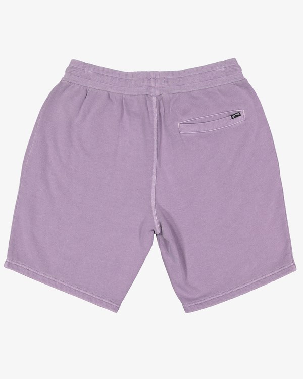 Billabong Overdyed Sweatshorts Fialové | EDUKWV-298