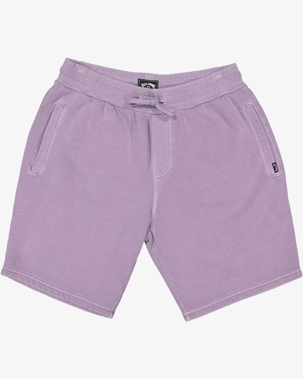 Billabong Overdyed Sweatshorts Fialové | EDUKWV-298