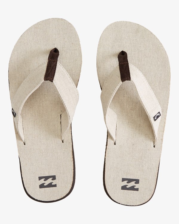 Billabong Overhead Hemp Slip-On Sandals Natural | URHCSB-408