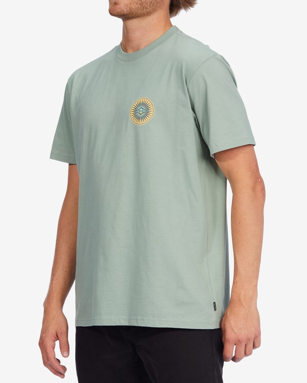 Billabong Patterns Krátké Sleeve T-Shirt Sage | WTLVFC-308