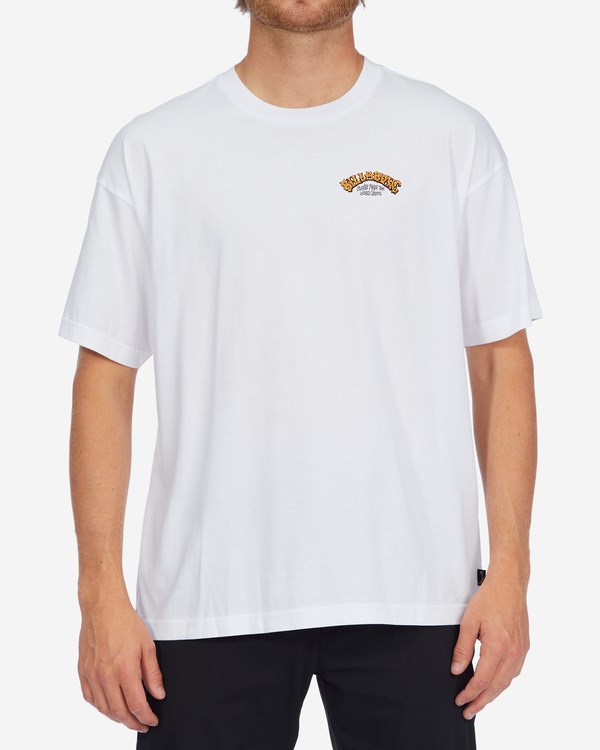 Billabong Peaceful Organic Krátké Sleeve T-Shirt Bílé | UAMBPD-263