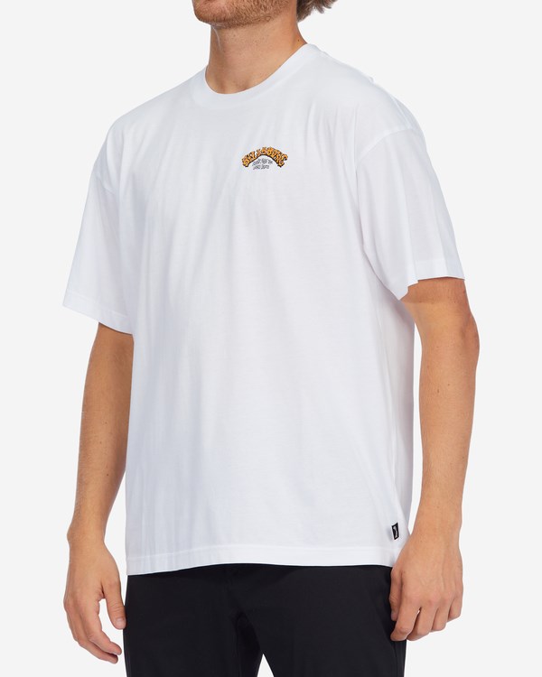 Billabong Peaceful Organic Krátké Sleeve T-Shirt Bílé | UAMBPD-263