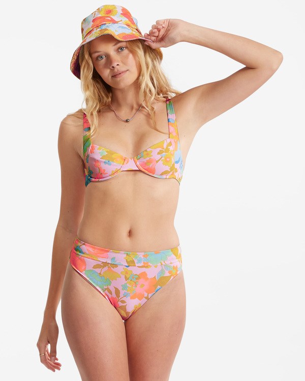 Billabong Pick Me Up Underwire Bikiny Top Multi | SCEHTR-703