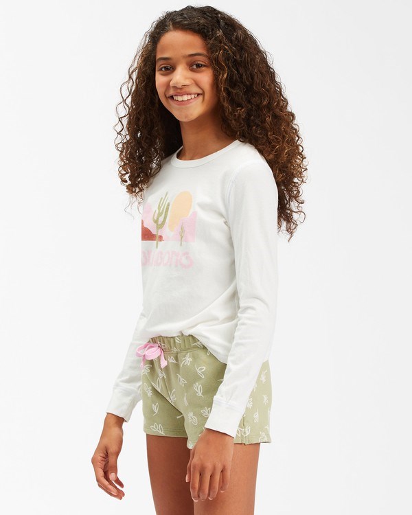 Billabong Pineapple Palms Krátké Sweatshorts Avocado | UCFHRI-201