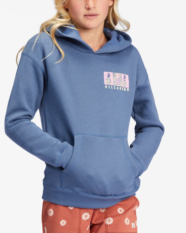 Billabong Pineapple Party Grafická Hoodie Indigo | YOMFQP-245