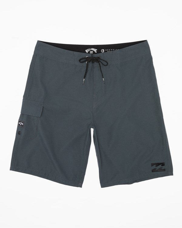 Billabong Platinum Solid Layback Boardshorts Tmavě | BAVQOZ-507