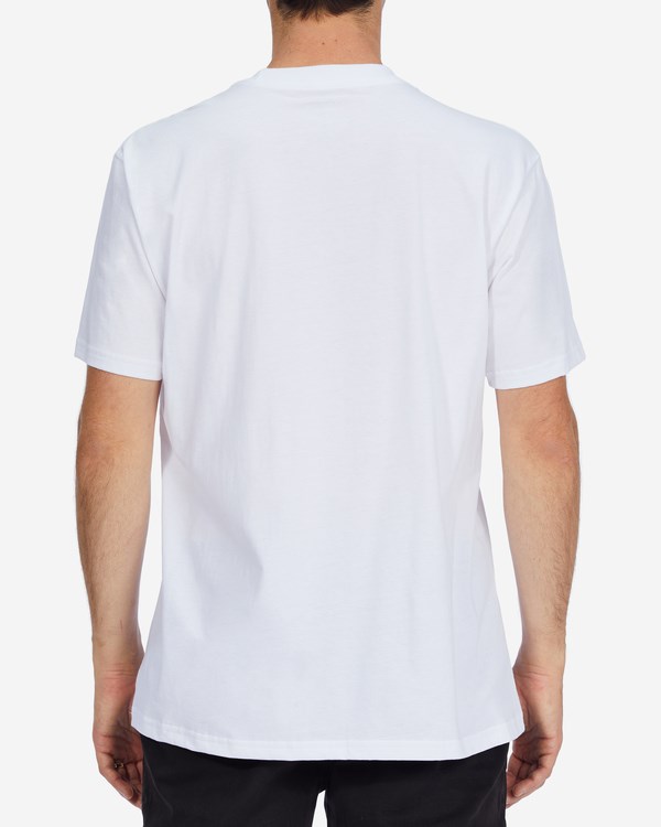 Billabong Pocket Label Pocket T-Shirt Bílé | DLNSTZ-358