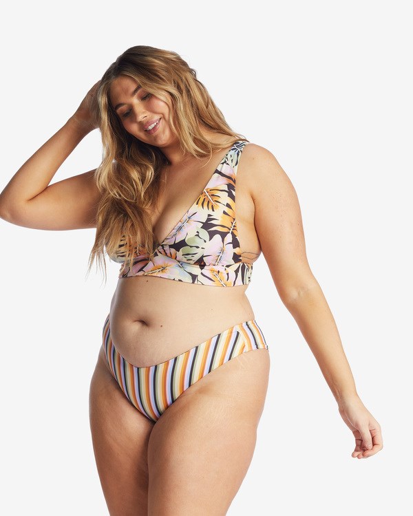 Billabong Postcards From Paradise Plunge Reversible Bikiny Top Multi | HJEFTO-860