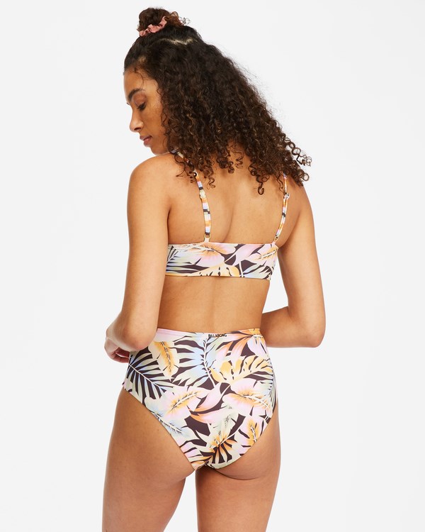 Billabong Postcards From Paradise Reversible Bralette Bikiny Top Multi | ARYTJF-175