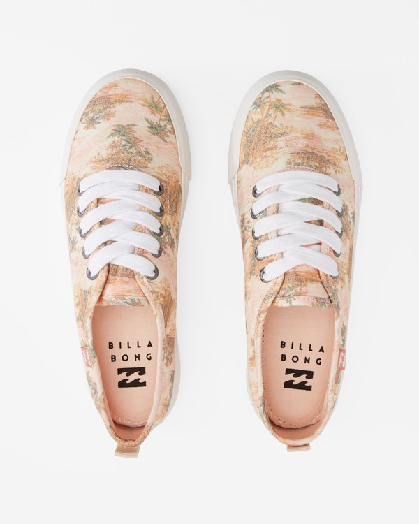 Billabong Puebla Platene Platformy Shoes Buttermilk | DKOFAX-286