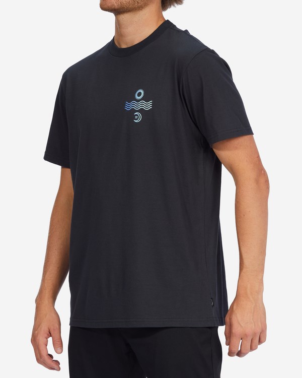 Billabong Radiation Krátké Sleeve T-Shirt Černé | VJQPWZ-459
