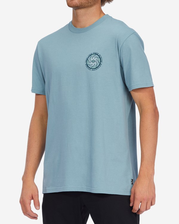 Billabong Radiation Krátké Sleeve T-Shirt Blankyt | WZUKEP-219