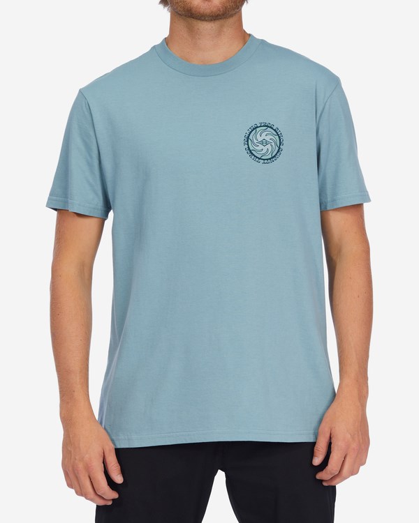 Billabong Radiation Krátké Sleeve T-Shirt Blankyt | WZUKEP-219
