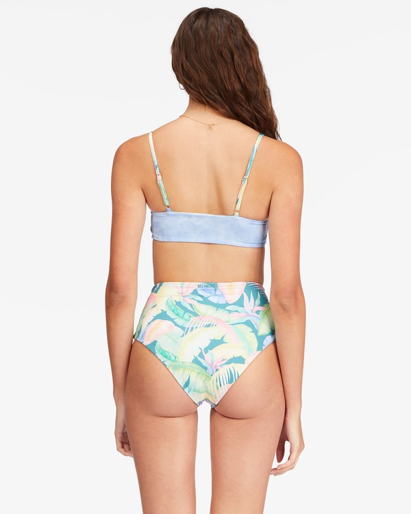 Billabong Rides And Tides Bralette Reversible Bikiny Top Multi | CDUMSY-493
