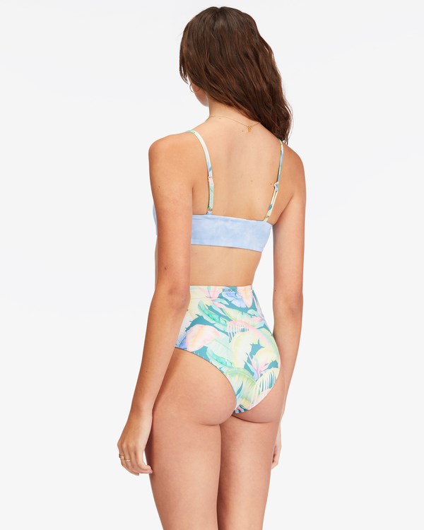 Billabong Rides And Tides High Retro Reversible Bikiny Bottoms Multi | TWPVZU-019