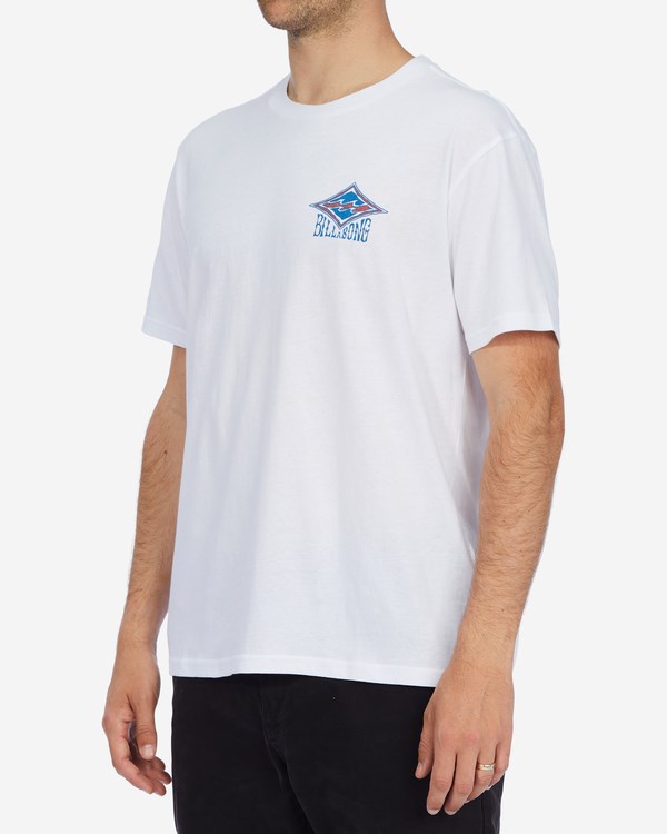 Billabong Ridge Organic Krátké Sleeve T-Shirt Bílé | EDHJBI-124