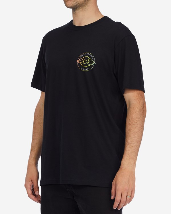 Billabong Rotor Diamond Krátké Sleeve T-Shirt Černé | ANDGOB-341