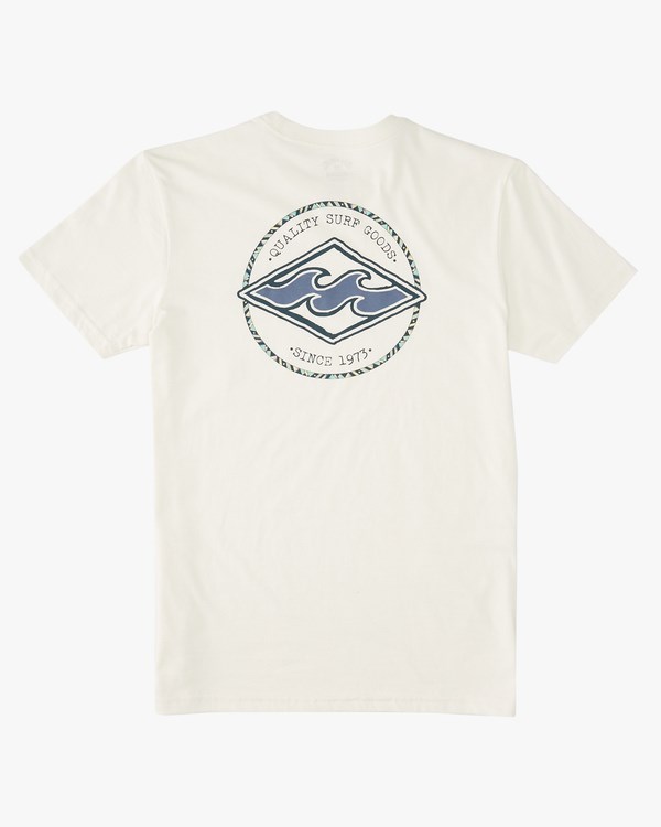 Billabong Rotor Diamond Krátké Sleeve T-Shirt Bílé | DAEHSW-952