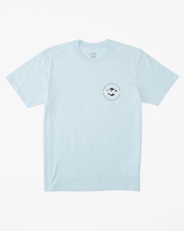 Billabong Rotor Diamond Krátké Sleeve T-Shirt Coastal | EGPXMH-574