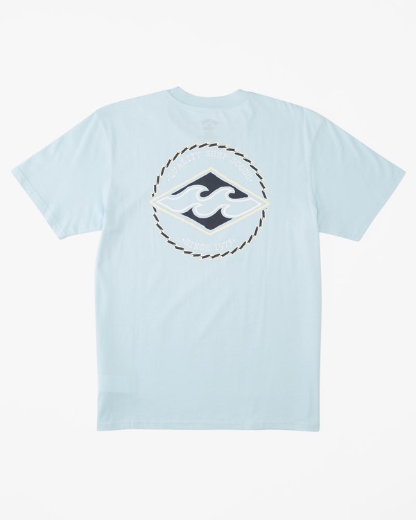 Billabong Rotor Diamond Krátké Sleeve T-Shirt Coastal | EGPXMH-574