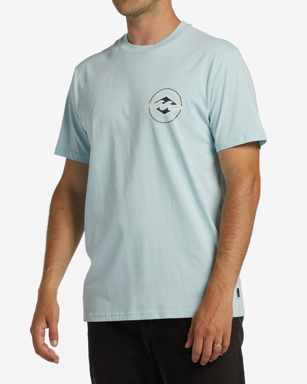 Billabong Rotor Diamond Krátké Sleeve T-Shirt Coastal | KYHXCI-172