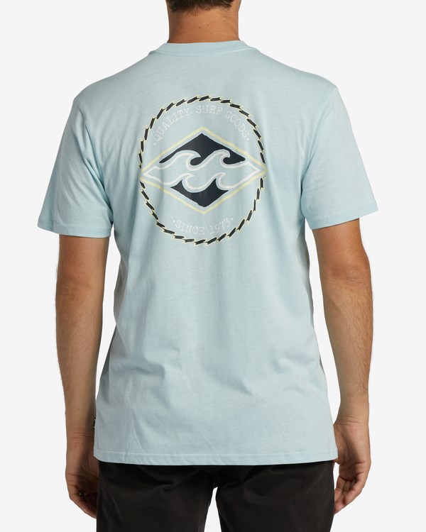 Billabong Rotor Diamond Krátké Sleeve T-Shirt Coastal | KYHXCI-172