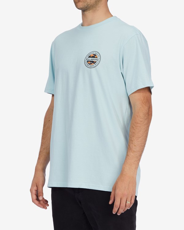 Billabong Rotor Fill Krátké Sleeve T-Shirt Coastal | GVATSJ-651