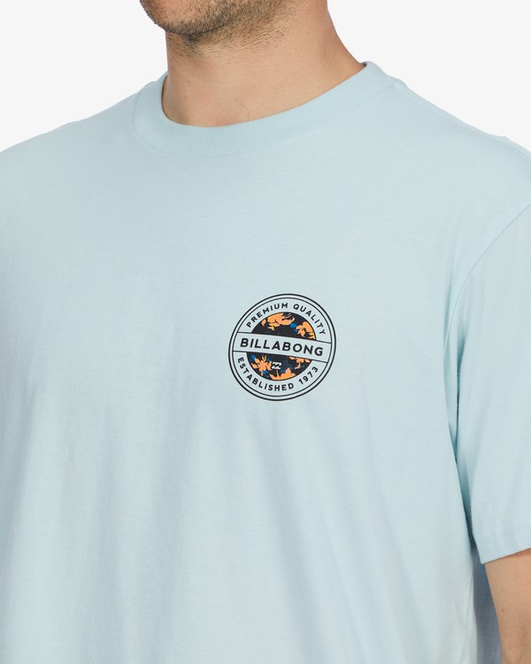 Billabong Rotor Fill Krátké Sleeve T-Shirt Coastal | GVATSJ-651