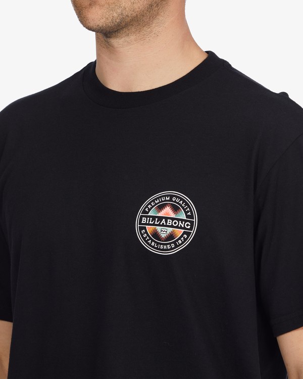 Billabong Rotor Fill Krátké Sleeve T-Shirt Černé | KSYTHU-718