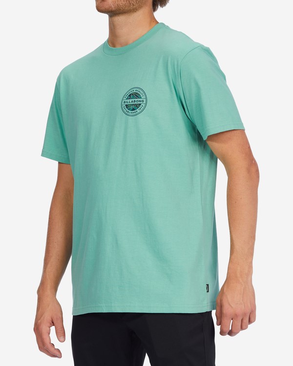 Billabong Rotor Fill Krátké Sleeve T-Shirt Zelene | UYQSCM-021
