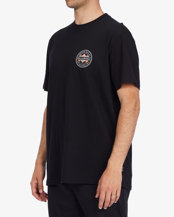 Billabong Rotor Fill Krátké Sleeve T-Shirt Černé | XKPDTH-856