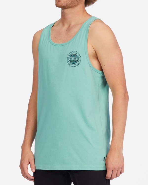 Billabong Rotor Fill Tank Top Zelene | JNTEPC-694