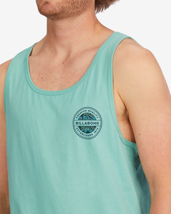 Billabong Rotor Fill Tank Top Zelene | JNTEPC-694