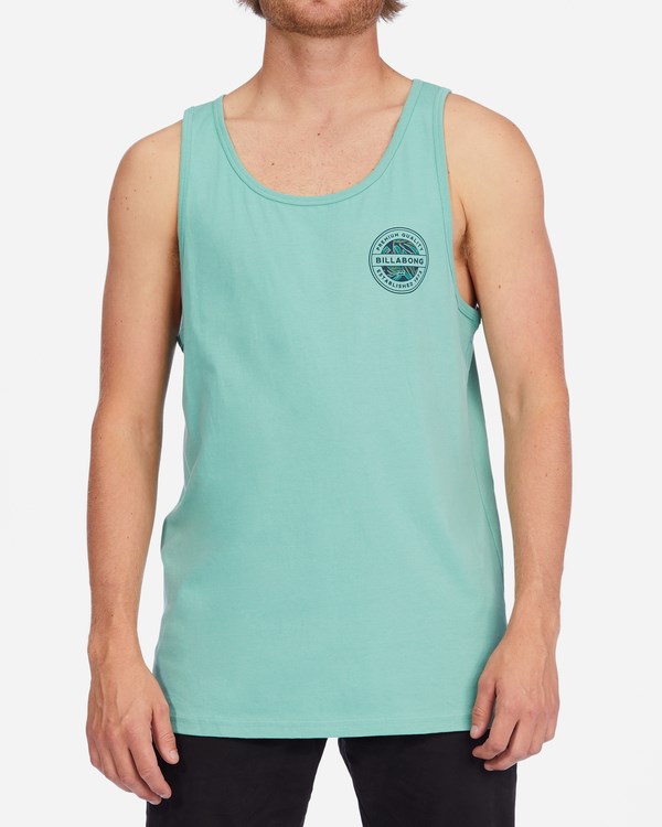 Billabong Rotor Fill Tank Top Zelene | JNTEPC-694