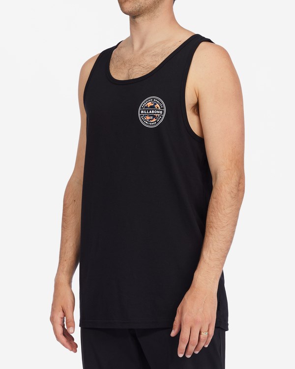 Billabong Rotor Fill Tank Top Černé | CVALJQ-514
