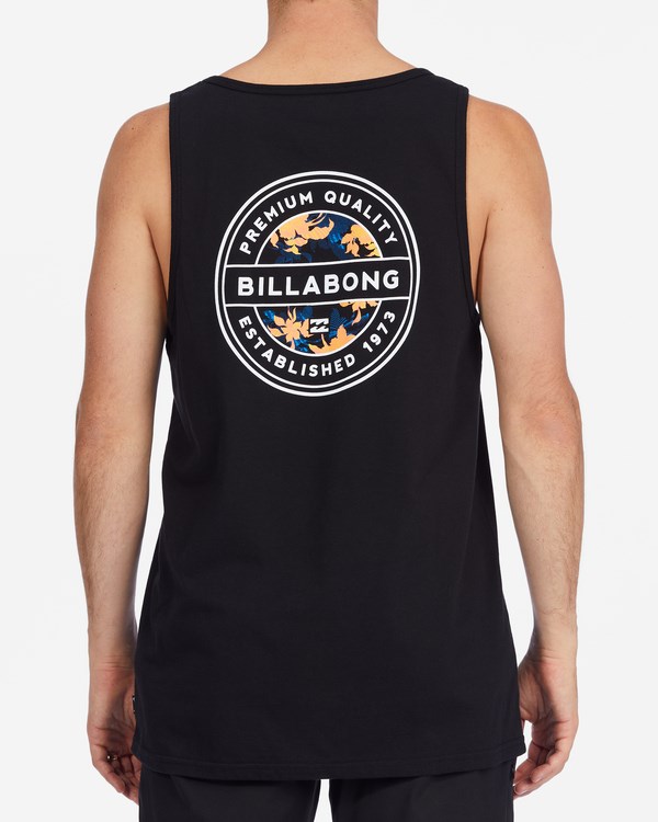 Billabong Rotor Fill Tank Top Černé | CVALJQ-514