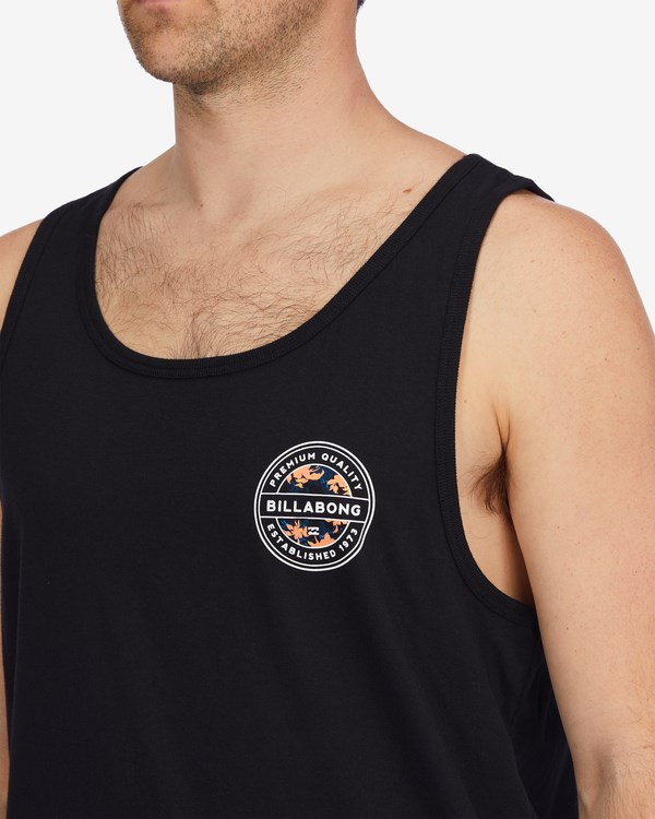 Billabong Rotor Fill Tank Top Černé | CVALJQ-514