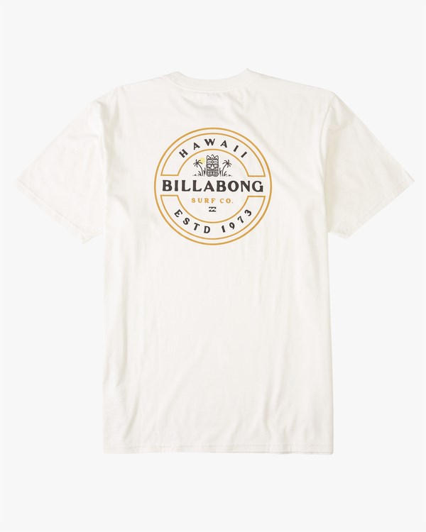 Billabong Rotor Hawaii Krátké Sleeve T-Shirt Bílé | YNXEMP-150