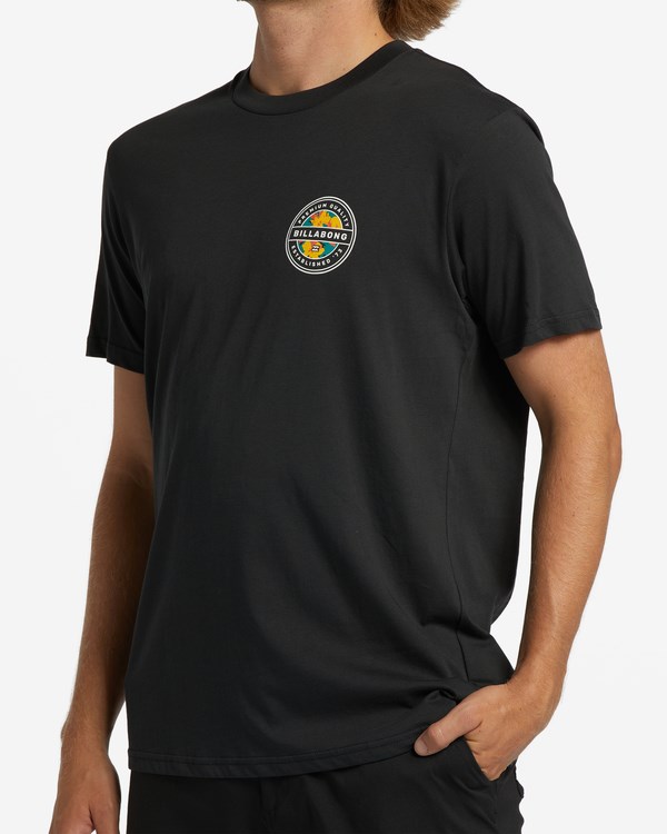 Billabong Rotor Krátké Sleeve T-Shirt Černé | MHLNEJ-572