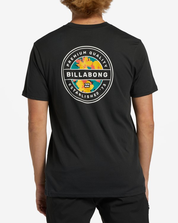 Billabong Rotor Krátké Sleeve T-Shirt Černé | MHLNEJ-572