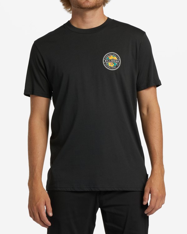 Billabong Rotor Krátké Sleeve T-Shirt Černé | MHLNEJ-572