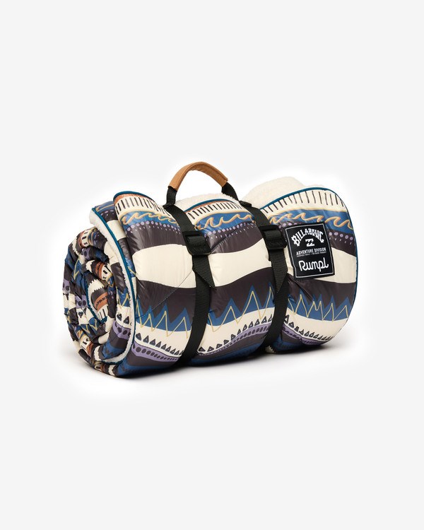 Billabong Rumpl x A/Div Sherpa Puffy Blanket Birch | IFVOEU-640