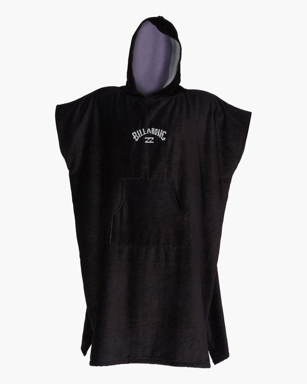 Billabong S Kapucí Changing Towel Černé | BUQIRN-649
